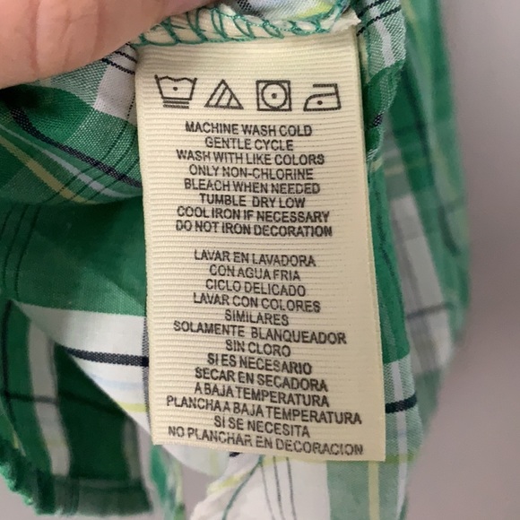 3/13$ Timberland Boy’s Plaid Button Down With Hood - Picture 6 of 6